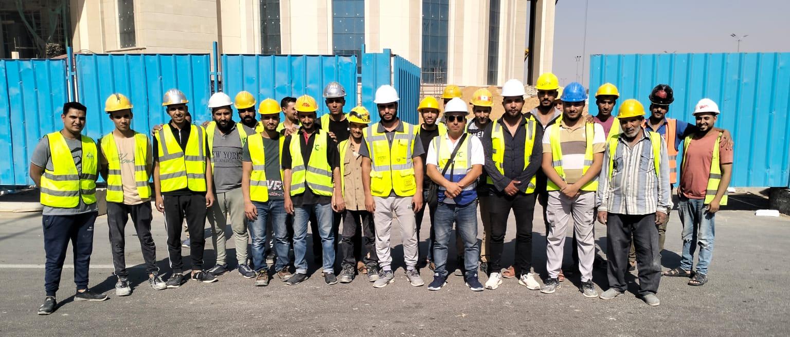 The Iconic team on site